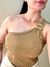 blusa canelada fivela - comprar online