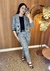 conjunto blazer xadrez na internet