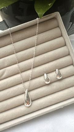 Conjunto Gota Prata