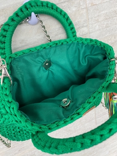 Bolsa Crochê Riviera Verde na internet