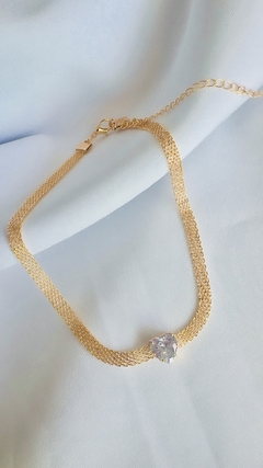 Choker Fita Coração - comprar online