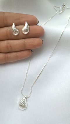 Conjunto Vírgula Prata - comprar online