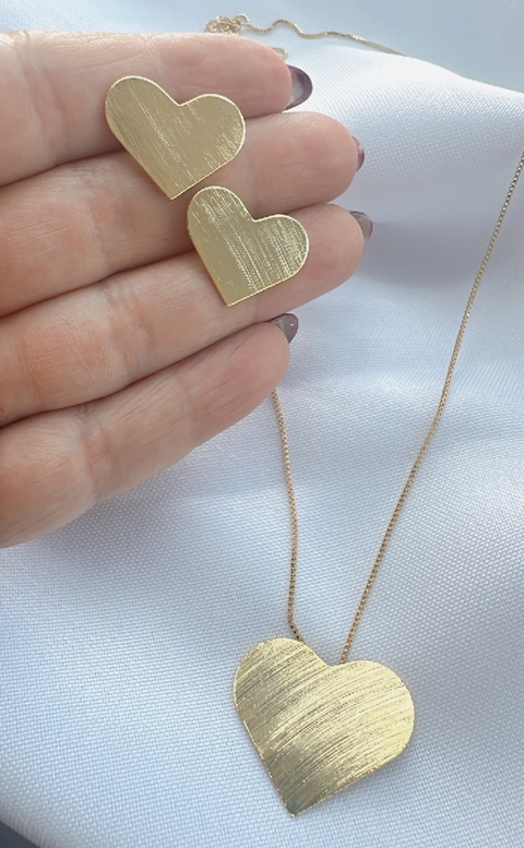 Conjunto Paixão Folheado