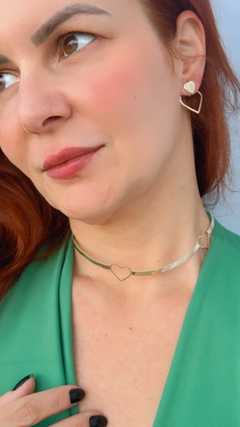 Choker 3 corações - comprar online