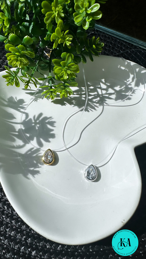 Ponto de Luz Gota Zircônia