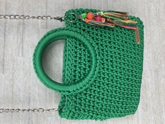 Bolsa Crochê Riviera Verde - KaBijukas