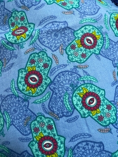 Sacola Tecido Estampado Hamsa - loja online