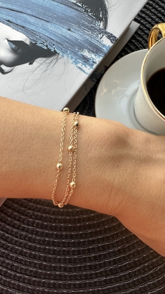 Pulseira Bolinhas Trio - comprar online