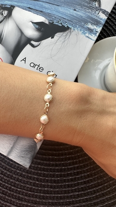 Pulseira Pérolas Maya