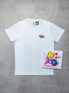 Camiseta 100% algodão - Nk Athletics - Rissato Outlet