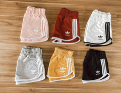 Shorts moletinho - listras na internet