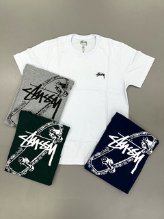 Camiseta 100% algodão - Stussy Skate - comprar online
