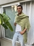Imagen de Chal Carola XXL | Verde Unisex 100% lana de oveja