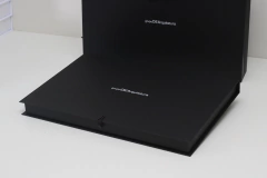 Kit caixa com sacola A3 para projeto preta