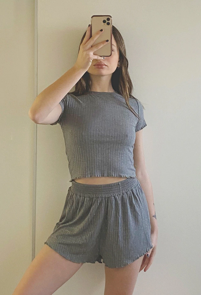 Set Chelsea remera + short Morley