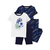 Pijama 4 Peças Carters