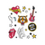 Tatuagem Colorida - Rock 'n Roll