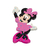 Quebra-cabeça Infantil 3D Madeira MDF Alfanumérico c/ 26 pcs - Minnie, Toy Mix
