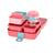 Lancheira Thermos Bento Box Kids 8 Peças Rosa