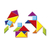 Jogo Tangram 100 Figuras 1076 GGB