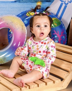Maiô Baby Cerejinha