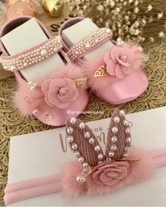 Sapatinho de Bebê | Luxo - Rosa na internet