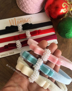 Lacinho Chanel Slim Veludo | UNIDADE
