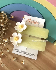Hair Clips em Resina | flor (unidade) - comprar online