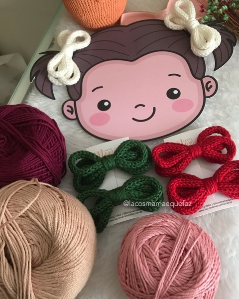 Laço Tricotin Infinito