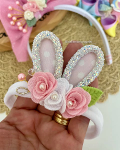 Orelhinha Flower Baby | PÁSCOA