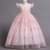 Vestido de Festa Infantil Longo de Formatura Aniversario Daminha e Florista - comprar online