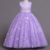 Vestido de Festa Infantil de Luxo Para Aniversário Formatura Daminha e Florista