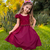 Vestido Infantil de Festa Marsala: Elegância e Estilo Para Momentos Inesquecíveis! - comprar online