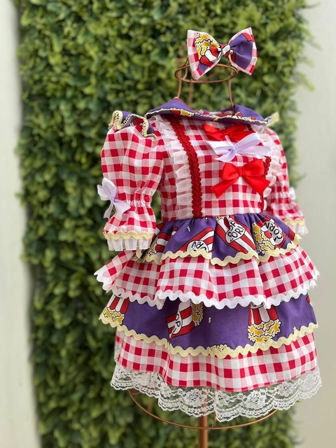 Vestido Quadrilha Pop Corn