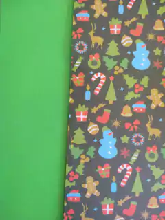 20 hojas MIX NAVIDEÑO E 15x15cm simple faz - comprar online