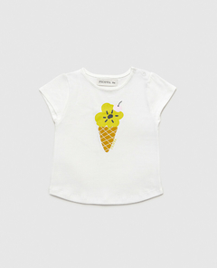 Remera de jersey (RB CREAM)