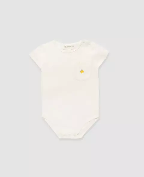 Body con bolsillo bordado (BD LIMA) - comprar online