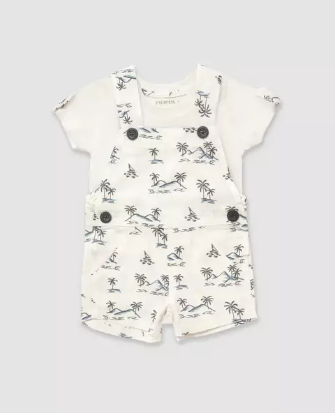 Jardinero y body (JBJ ISLAND) - comprar online