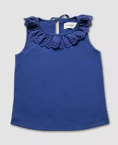 Musculosa con volados (R BRODERIE) - comprar online