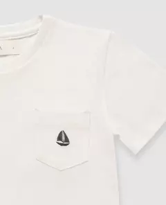 Remera con bolsillo bordado (R YATCH) en internet
