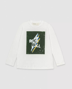 REMERA CON ESTAMPA CENTRAL (R ROLL) en internet