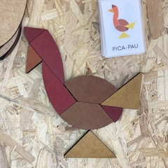 TANGRAM OVO RACHADO na internet