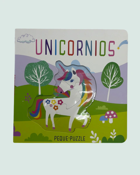 LIBRO PEQUE-PUZZLE UNICORNIOS