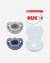 CHUPETES X2 FIRST CHOICE SOFT 0-6 M AZUL/VERDE - comprar online