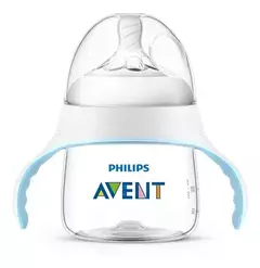 Mamadera De Entrenamiento con asas, 150ml. Avent