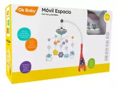 Móvil Espacio con luz y sonido OKBABY - comprar online