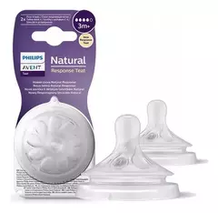 Tetinas Avent Natural Response 3m+ x2unidades
