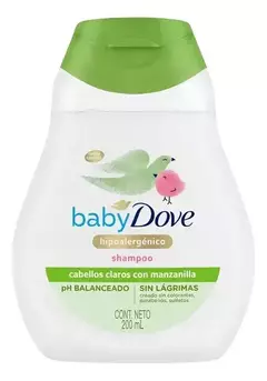 Shampoo Baby Dove Hipoalergénico 200ml - comprar online