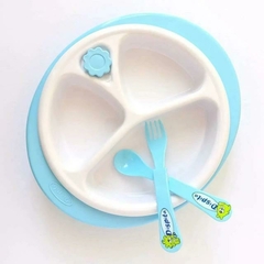 Plato Térmico Involcable con cubiertos - comprar online