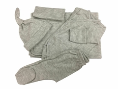 Ajuar liso de algodón Pícolo 5 piezas - comprar online